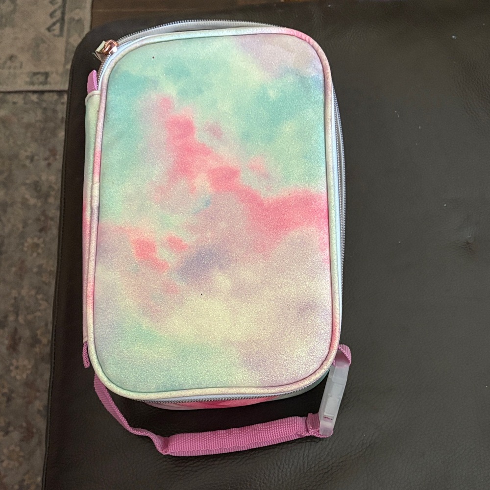 Pastel Tie-Dye Lunch Bag - good condition used a few times